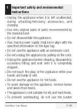 Preview for 5 page of Beko HMM 62404 W User Manual