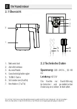 Preview for 23 page of Beko HMM 62404 W User Manual