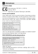 Preview for 29 page of Beko HMM 62404 W User Manual