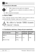 Preview for 54 page of Beko HMM 62404 W User Manual