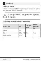 Preview for 96 page of Beko HMM 62404 W User Manual