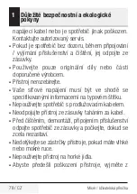 Предварительный просмотр 78 страницы Beko HMM 81504 BX User Manual