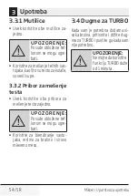 Preview for 54 page of Beko HMM5400W User Manual