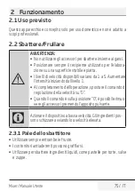 Preview for 75 page of Beko HMM7350DX User Manual