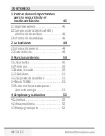 Preview for 44 page of Beko HMM7350X User Manual