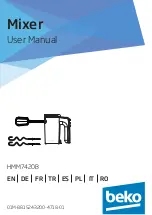 Beko HMM7420B User Manual preview