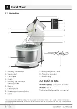 Preview for 6 page of Beko HMM7424W User Manual