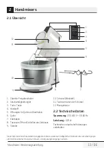 Preview for 13 page of Beko HMM7424W User Manual