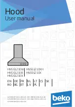 Beko HNS 61210 W User Manual preview