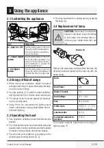 Preview for 9 page of Beko HNT61110X User Manual