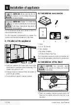 Preview for 12 page of Beko HNT61110X User Manual