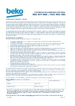 Preview for 30 page of Beko HNT61110X User Manual