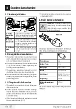 Preview for 170 page of Beko HNT61110X User Manual