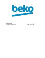 Beko HS110510 User Manual preview