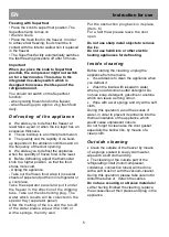 Preview for 11 page of Beko HSA 29530 Instructions Of Use