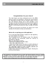 Preview for 8 page of Beko HSA24520 Instructions For Use Manual