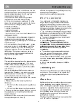 Preview for 10 page of Beko HSA24520 Instructions For Use Manual