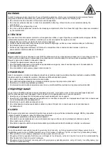 Preview for 3 page of Beko HSA32500 Instructions For Use Manual