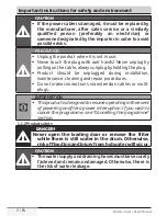 Preview for 8 page of Beko HTV 8633XS0 User Manual