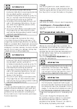 Preview for 22 page of Beko HTV8733XS01 User Manual