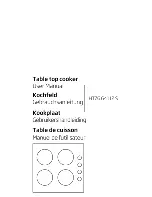 Preview for 1 page of Beko HTZG 64112 S User Manual