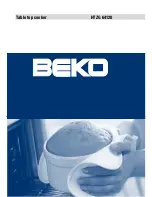 Beko HTZG 64120 Manual предпросмотр