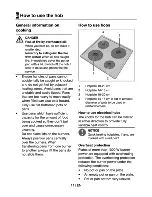 Preview for 11 page of Beko HUE 64003 X Manual