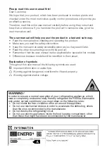 Preview for 3 page of Beko ICQFVD373 Instructions Of Use