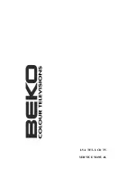 Preview for 1 page of Beko L5A Service Manual