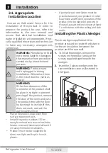 Preview for 9 page of Beko LNE415E20 User Manual