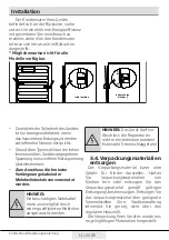 Preview for 31 page of Beko LNE415E20 User Manual