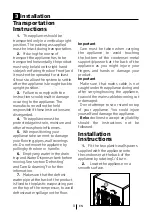 Preview for 9 page of Beko LRP 3685 X User Manual