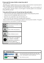 Preview for 2 page of Beko LSE415E31N User Manual