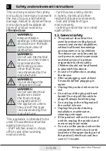 Preview for 4 page of Beko LSE415E31N User Manual