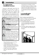 Preview for 9 page of Beko LSE415E31N User Manual