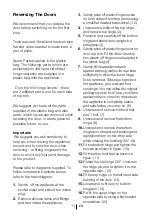 Preview for 11 page of Beko LXD 6155 S Installation, Operation & Food Storage Instructions