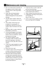 Предварительный просмотр 18 страницы Beko LXD 6155 S Installation, Operation & Food Storage Instructions