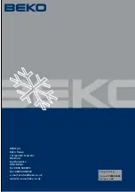 Preview for 22 page of Beko LXD 6155 S Installation, Operation & Food Storage Instructions