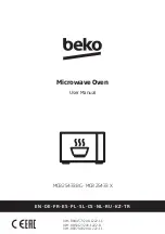 Beko MCB 25433 BG User Manual preview