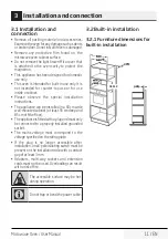 Preview for 11 page of Beko MCB 25433 BG User Manual