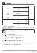 Preview for 21 page of Beko MCB 25433 BG User Manual