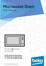 Beko MCF25210X User Manual preview