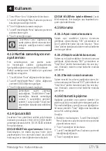 Preview for 177 page of Beko MCF25210X User Manual