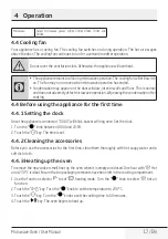 Preview for 17 page of Beko MCI 44313 BG User Manual