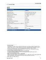 Preview for 9 page of Beko METPOINT PRM SP11 Instructions For Installation And Operation Manual