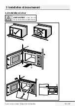 Предварительный просмотр 39 страницы Beko MGB 20212 B User Manual