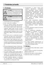 Предварительный просмотр 164 страницы Beko MGB 20212 B User Manual