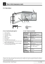 Предварительный просмотр 11 страницы Beko MGB 25332 BG User Manual