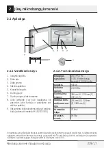 Предварительный просмотр 279 страницы Beko MGB 25332 BG User Manual