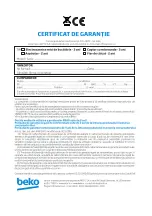 Предварительный просмотр 369 страницы Beko MGB 25332 BG User Manual